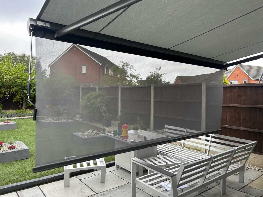 Awning With Drop Down Valance